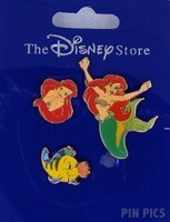 Japan - Ariel and Flounder - Mini Little Mermaid Set - Three