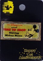 Japan - Mickey Mouse - Time to Shop - 1st Anniversary Hollywood - JDS