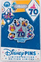 DLR - Mickey and Friends - Fab 6 -  Magic Key - Disneyland 70th Anniversary