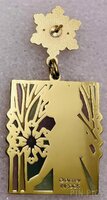Japan - Elsa - Snowflake with Stained Glass Dangle - Frozen II