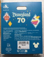 DLR - Tinker Bell - Flying over Castle - Disneyland 70th Anniversary - Jumbo