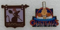 Loungefly - La Ratatouille and Gusteau's Restaurant Signs Set - Hot Topic