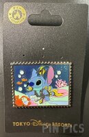 Japan - Underwater Scuba Diving - Stitch Post Card Set - TDR