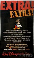 WDW - Mickey Mouse - Newsman - Media Gift