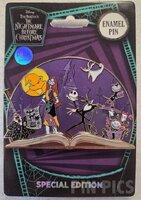 PALM - Jack Skellington and Sally - Nightmare Before Christmas - Once Upon a Time Storybook Series - Jumbo