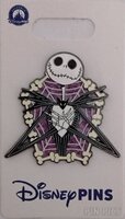 DIS - Jack Skellington - Portrait in Bone Frame - Nightmare Before Christmas
