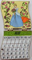 DSSH - Cinderella, Jac and Gus - May - Princess - Calendar