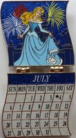 DSSH - Aurora, Merryweather, Flora and Fauna - Sleeping Beauty - July - Princess - Calendar
