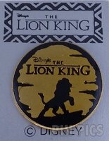Japan - Simba Silhouette - Circle -  Lion King