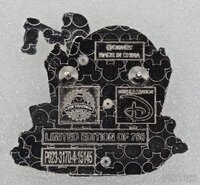 WDW - Caretaker and Dog - GenEARation D 2015 - Haunted Mansion - Enter if You Dare - Glows in the Dark