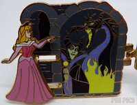 Aurora and Maleficent Dragon - Sleeping Beauty - Doorways to Disney
