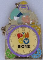 HKDL - Mad Hatter -  PIN-GO 2018