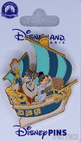 DLP - John and Nana in a Galleon - Peter Pan's Flight Ride