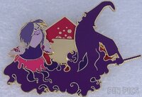 DLP - Madam Mim and Merlin - Villains and Silhouettes in Flames Monthly Series