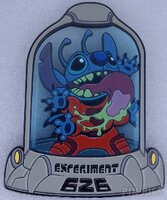 DLP - Stitch - Experiment 626 - Stitch Day - Glass Dome - Jumbo