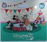 Mickey, Pluto, Morty, Ferdie - Pluto's 95th Birthday Party Set