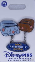 WDW - Remy's Ratatouille Adventure Ride Cars and Sign - Dangle