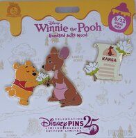 Pooh and Kanga Set - Hundred Acre Wood Series - August