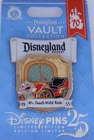 DLR - Mr Toad's Wild Ride - 1955 Opening Day Attraction Posters - Series 2 - Disneyland 70th Anniversary