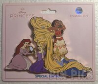 PALM - Rapunzel, Ariel, Aurora, Moana - Princess Cluster - Jumbo