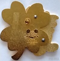 DLR - Mickey and Four Leaf Clover - Happy St. Patrick's Day 2004 - 3D Sculpted