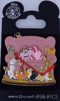 Disney Cats on Chair - Cheshire, Dinah, Figaro, Marie, Berlioz, Toulouse, Duchess, O'Malley, Lucifer and More