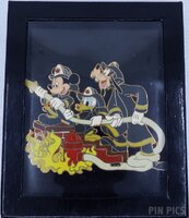 WDW - Harmony Kingdom - Mickey, Donald and Goofy Firefighters - GWP - Jumbo
