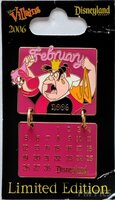 DLR - Queen of Hearts - Calendar - February - Alice in Wonderland
