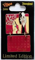 DLR - Cruella De Vil - Calendar - April - 101 Dalmatians