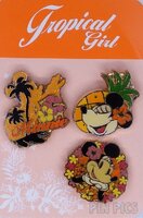 Japan - Minnie Mouse - Tropical Girl Minnie Mouse Set - JDS