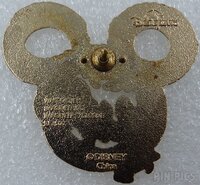 WDI - Mickey Mouse Head Fire Breathing Dragon - Black Glitter