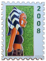 WDCS - Ahsoka Tano 2008 - Star Wars Commemorative Stamp - Series 2 - Cast Exclusive