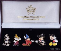 Disney Movie Rewards - Mickey Mouse Through The Years - Commemorative Five-Pin Box Set