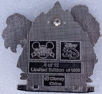 WDW - Yeti, Mickey, Donald and Goofy - Expedition Everest - April - Pin of the Month - 3D Attractions - Diorama