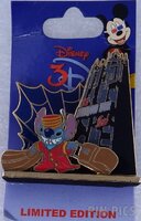 WDW - Stitch - Twilight Zone Tower of Terror - August - Pin of the Month - 3D Attractions - Diorama