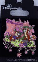 HKDL - Chip and Dale - Spring - Flowers and Rain - Dangle