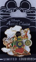 WDW - Chip and Dale on Train - Artist Choice