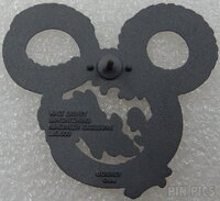 WDI - Mickey Mouse Head Fire Breathing Dragon - Pewter Metal