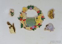 Japan - Pooh, Piglet, Tigger, Eeyore and Kanga - Friendship Heart Set - Benelic