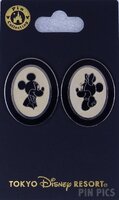 Japan - Mickey and Minnie - Silhouette Portrait - TDR