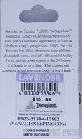DLR - Heimlich - A Bug's Land - Piece of Disney History 2