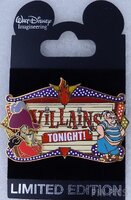 WDI - Captain Hook and Mr. Smee - Villains Tonight Marquee