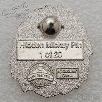 WDW - Face Chaser - Cute Yeti - Hidden Mickey 2010 - 2011