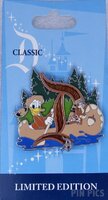 DLR - Donald with Chip and Dale - Classic 'D' Collection - Davy Crockett's Explorer Canoes