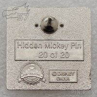 WDW - Silver Chaser - Colorful Figments - Hidden Mickey 2010 - 2011