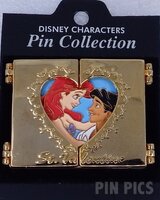 Japan - Ariel and Eric - Valentines Day 2002 - Little Mermaid - Hinged