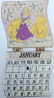 DSSH - Rapunzel and Pascal - Tangled - January - Princess - Calendar