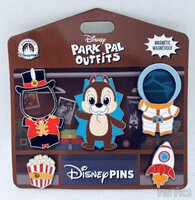 Chip Cinema Usher and Astronaut Set - Park Pal Outfits - Magnetic