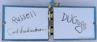 SDR - Pixar UP - Official Autograph Book Series - Dangle - Hinged