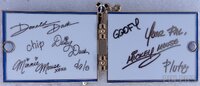 SDR - Mickey and Friends - Official Autograph Book Series - Dangle - Hinged